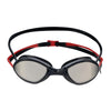 Schwimmbrille Tiger Titan Grau-Rot Gespiegeltes-Rauch Linsen Regular Zoggs 461094GYRDMSMR