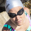 Schwimmbrille Tiger Schwarz-Grau Tönung-Rauch Linsen Regular Zoggs 461095BKGYTSMR