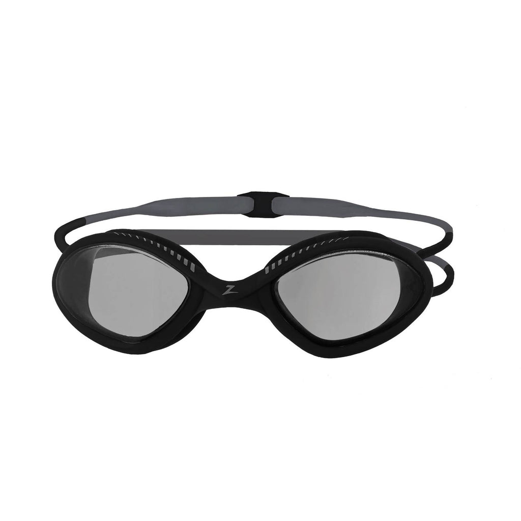Schwimmbrille Tiger Schwarz-Grau Tönung-Rauch Linsen Klein Zoggs 461095BKGYTSMS