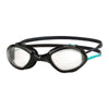 Schwimmbrille Tiger Schwarz-Türkis Klein Zoggs 461095BKTQCLRS