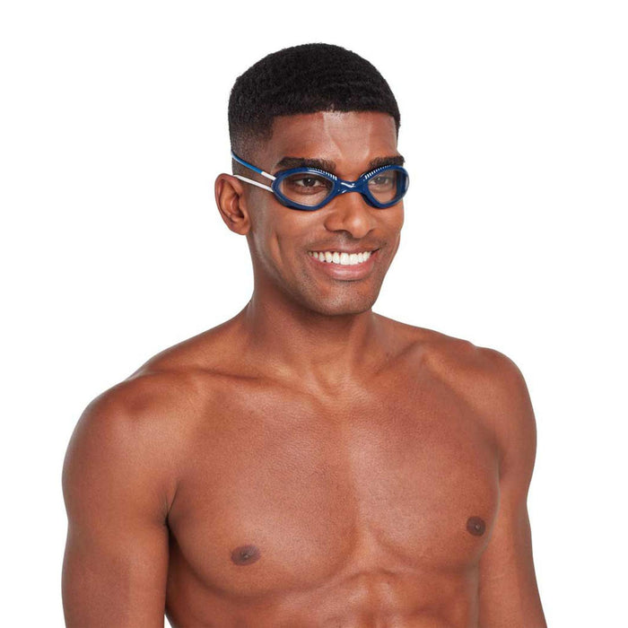 Schwimmbrille Tiger Blau-Weiß Regular Zoggs 461095BLWHCLRR