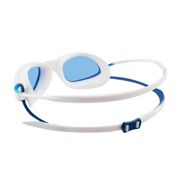 Schwimmbrille Tiger Weiß-Blau Tönung-Blau Linsen Regular Zoggs 461095WHBLTBLR