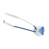 Schwimmbrille Tiger Weiß-Blau Tönung-Blau Linsen Klein Zoggs 461095WHBLTBLS