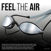 Schwimmbrille Fusion Air Titan Schwarz-Limette Gespiegeltes-Gold Linsen Zoggs 461106BKLMMGD