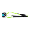 Schwimmbrille Fusion Air Titan Schwarz-Limette Gespiegeltes-Gold Linsen Zoggs 461106BKLMMGD