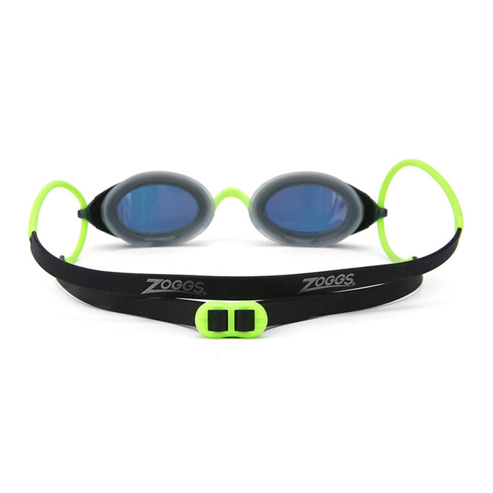 Schwimmbrille Fusion Air Titan Schwarz-Limette Gespiegeltes-Gold Linsen Zoggs 461106BKLMMGD