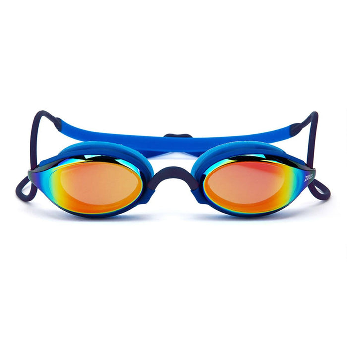 Schwimmbrille Fusion Air Titan Blau Gespiegeltes-Orange Linsen Zoggs 461106BLBLMOR