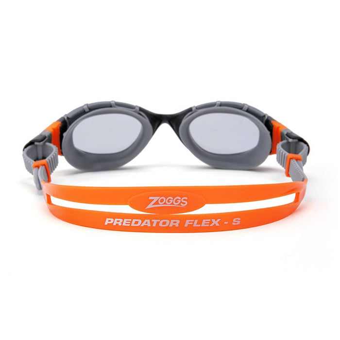 Schwimmbrille Predator Flex Reactor Grau-Orange-Rauch Klein Zoggs 461107GYORRSMS