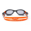 Schwimmbrille Predator Flex Reactor Grau-Orange-Rauch Klein Zoggs 461107GYORRSMS