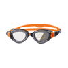 Schwimmbrille Predator Flex Reactor Grau-Orange-Rauch Klein Zoggs 461107GYORRSMS