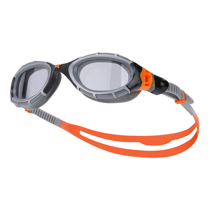 Schwimmbrille Predator Flex Reactor Grau-Orange-Rauch Klein Zoggs 461107GYORRSMS