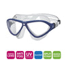 Schwimmmaske Horizon Flex Klar-Blau Zoggs 461108CLBLCLR