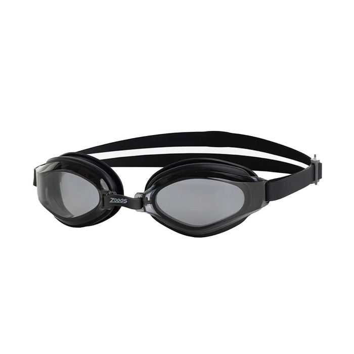 Schwimmbrille Endura Max Schwarz Getönte-Rauch Linsen Zoggs 461110BKBKTSM