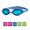 Schwimmbrille Endura Max Blau-Hellblau Getönte-Blaue Linsen Zoggs 461110BLLBTBL