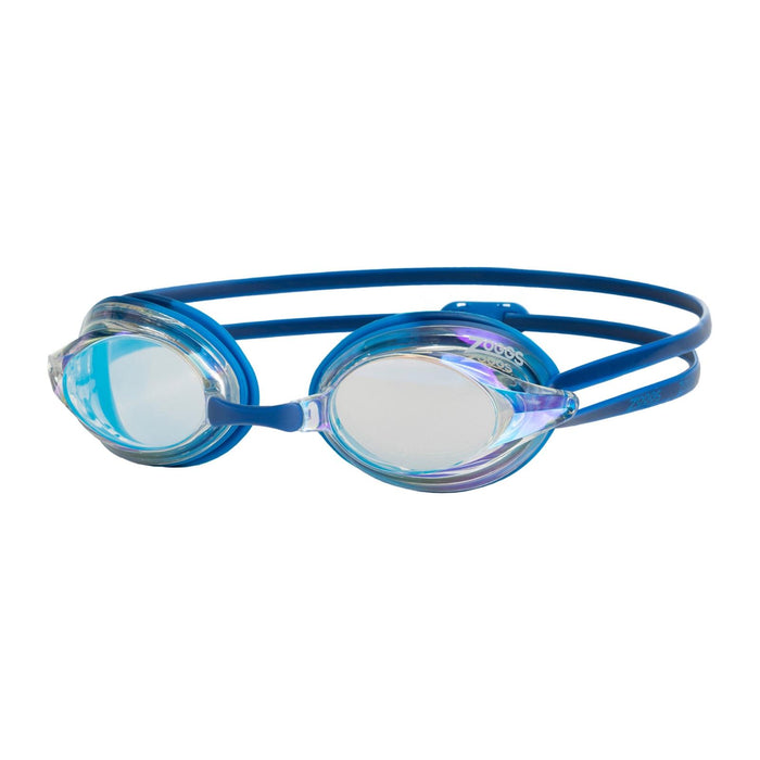 Schwimmbrille Racer Titan Blau-Hell Spiegellinsen-Klar Zoggs 461112BLLBMCL