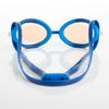 Schwimmbrille Racer Titan Blau-Hell Spiegellinsen-Klar Zoggs 461112BLLBMCL