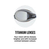 Schwimmbrille Racer Titan Grün-Schwarz Spiegellinsen-Gold Zoggs 461112GNBKMGD