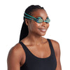Schwimmbrille Racer Titan Grün-Schwarz Spiegellinsen-Gold Zoggs 461112GNBKMGD