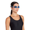 Schwimmbrille Racer Titan Violett-Türkis Spiegellinsen-Blau Zoggs 461112VITQMBL
