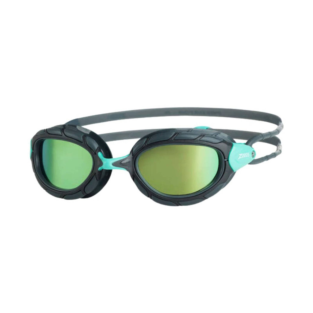Schwimmbrille Predator Titan Reactor Grau-Türkis Regular Zoggs 461113GYTQRTIR