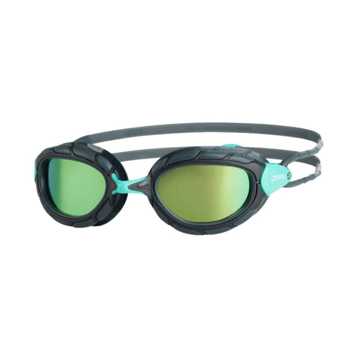 Schwimmbrille Predator Titan Reactor Grau-Türkis Regular Zoggs 461113GYTQRTIR