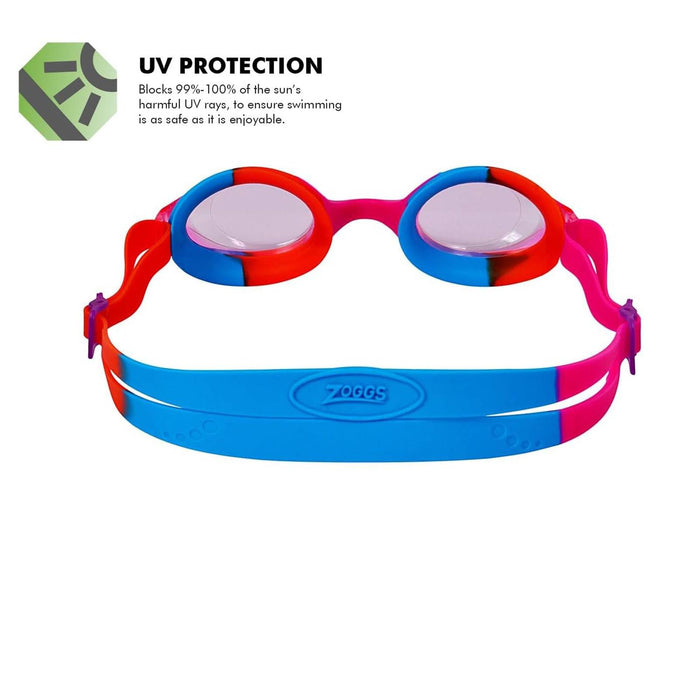 Schwimmbrille Bondi Junior Pink-Orange Tönung-Pink Linsen Zoggs 461301PKORTPK