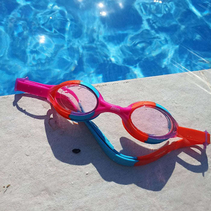 Schwimmbrille Bondi Junior Pink-Orange Tönung-Pink Linsen Zoggs 461301PKORTPK