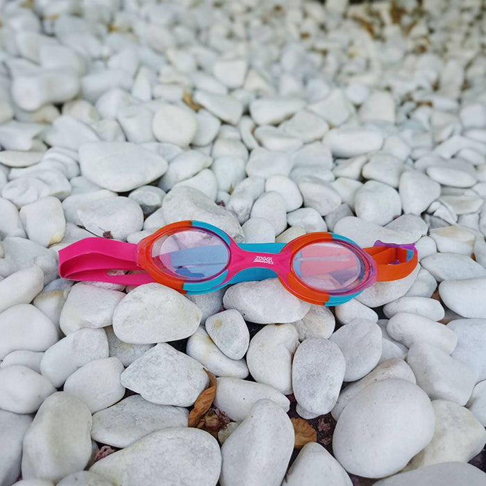 Schwimmbrille Bondi Junior Pink-Orange Tönung-Pink Linsen Zoggs 461301PKORTPK