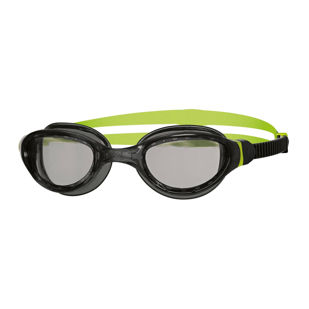 Schwimmbrille Phantom 2.0 Junior Schwarz-Grün Tönung-Rauch Linsen Zoggs 461312BKBLTSM