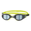 Schwimmbrille Phantom Elite Mirror Junior Schwarz-Lime Spiegel-Rauch Linsen Zoggs 461316BKLMMSM