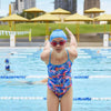 Schwimmbrille Phantom Elite Mirror Junior Pink-Blau Spiegel-Rot Linsen Zoggs 461316PKBLMRD