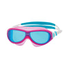 Schwimmmaske Phantom Junior Pink-Weiß Tönung-Blaue Linsen Zoggs 461317PKWHTBL