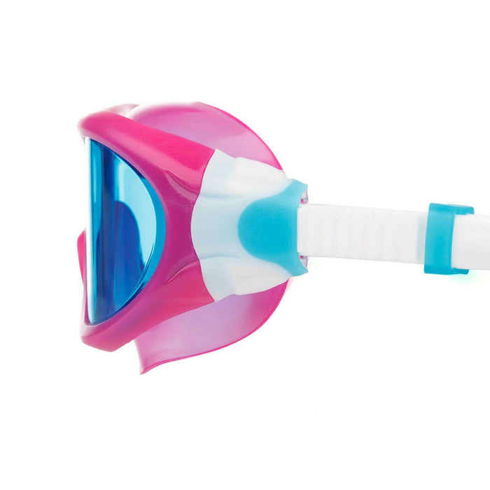 Schwimmmaske Phantom Junior Pink-Weiß Tönung-Blaue Linsen Zoggs 461317PKWHTBL