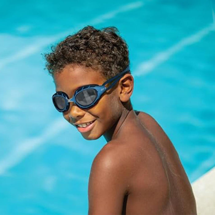 Schwimmbrille Predator Junior Hellblau-Blau Tönung-Rauch Linsen Zoggs 461319LBBLTSM