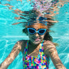 Schwimmbrille Predator Junior Hellblau-Blau Tönung-Rauch Linsen Zoggs 461319LBBLTSM