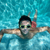 Schwimmbrille Predator Junior Lime-Grau Tönung-Rauch Linsen Zoggs 461319LMGYTSM