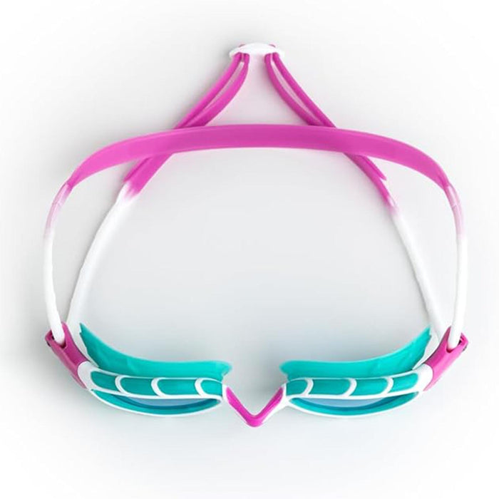 Schwimmbrille Predator Junior Pink-Türkis Tönung-Blaue Linsen Zoggs 461319PKTQTBL