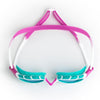Schwimmbrille Predator Junior Pink-Türkis Tönung-Blaue Linsen Zoggs 461319PKTQTBL