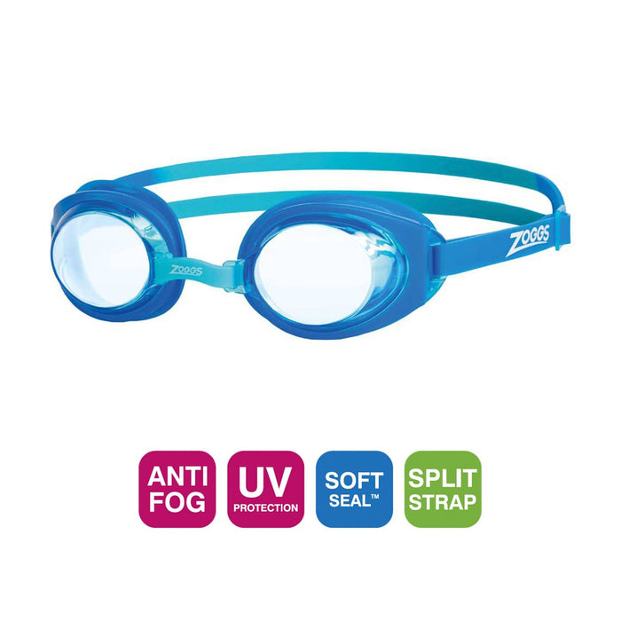Schwimmbrille Ripper Junior Blau-Hellblau Zoggs 461323BLLBCLR