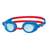 Schwimmbrille Ripper Junior Blau-Rot Tönung-Blaue Linsen Zoggs 461323BLRDTBL