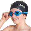 Schwimmbrille Ripper Junior Blau-Rot Tönung-Blaue Linsen Zoggs 461323BLRDTBL