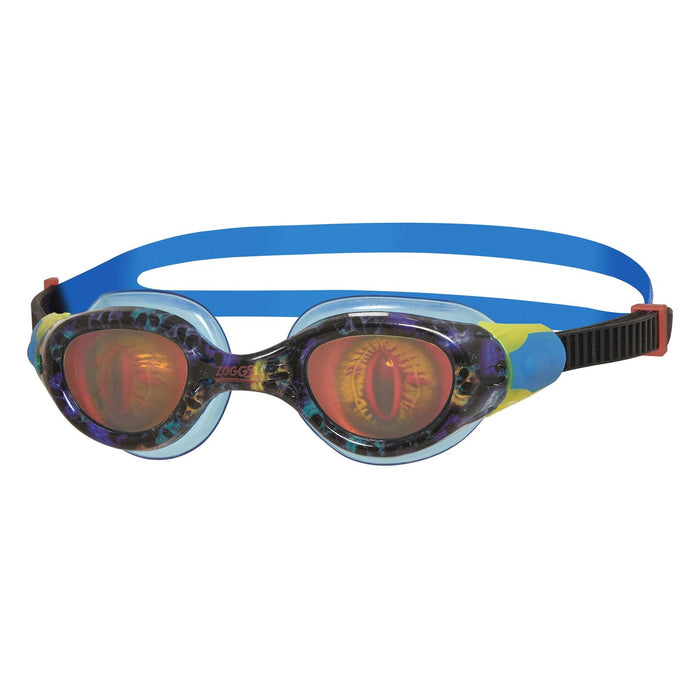Schwimmbrille Sea Demon Junior Schwarz-Blau Hologramm Linsen Zoggs 461324BKBLHOL