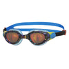 Schwimmbrille Sea Demon Junior Schwarz-Blau Hologramm Linsen Zoggs 461324BKBLHOL