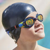 Schwimmbrille Sea Demon Junior Schwarz-Blau Hologramm Linsen Zoggs 461324BKBLHOL