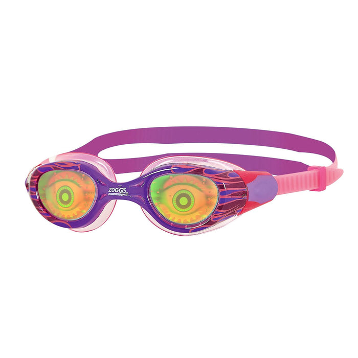 Schwimmbrille Sea Demon Junior Lila-Rosa Hologam Linsen Zoggs 461324PUPKHOL