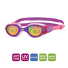 Schwimmbrille Sea Demon Junior Lila-Rosa Hologam Linsen Zoggs 461324PUPKHOL