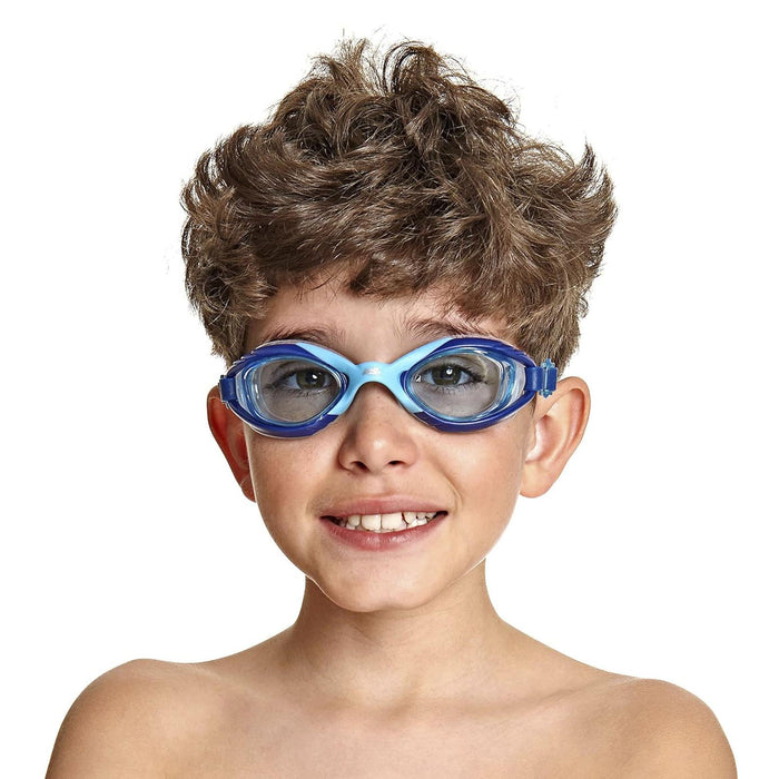 Schwimmbrille Sonic Air 2.0 Junior Blau-Orange Tönung-Blaue Linsen Zoggs 461325BLORTBL