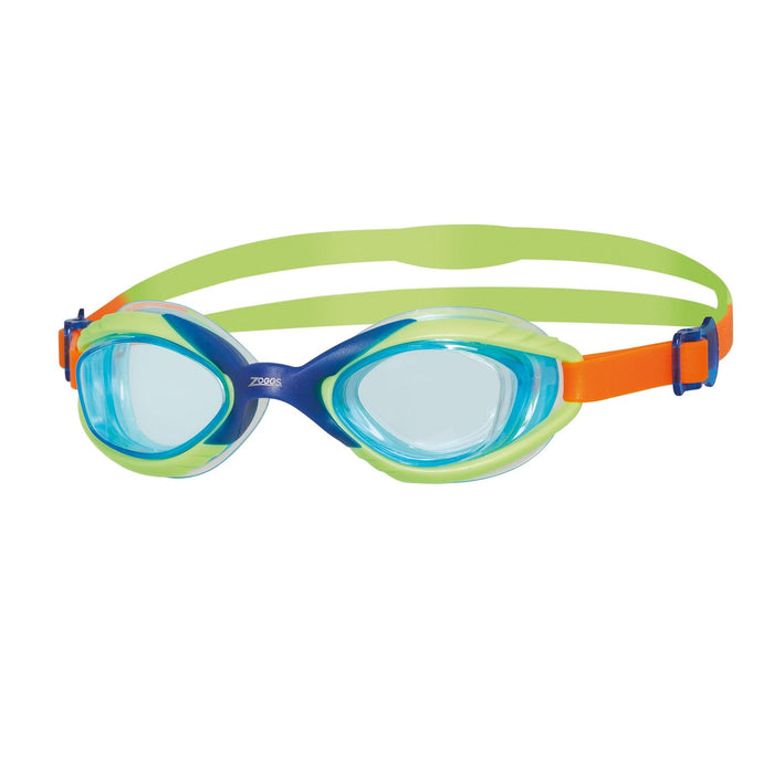 Schwimmbrille Sonic Air 2.0 Junior Grün-Blau Tönung-Blaue Linsen Zoggs 461325GNBLTBL