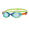 Schwimmbrille Sonic Air 2.0 Junior Grün-Blau Tönung-Blaue Linsen Zoggs 461325GNBLTBL
