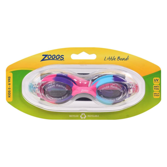 Schwimmbrille Little Bondi Kids Aqua-Pink Zoggs 461401AQPUCLR
